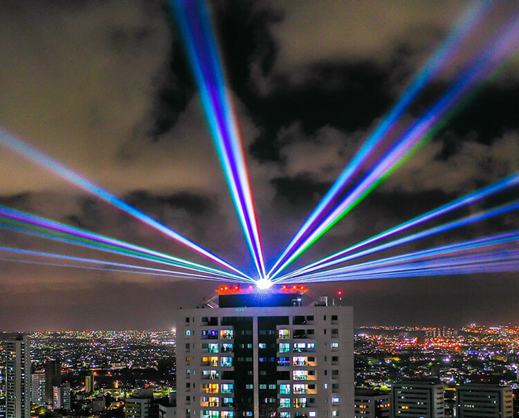 Réveillon no Recife será colorido e iluminado