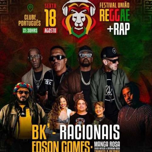 Valete atua na versão 'online' do festival brasileiro União Reggae + Rap -  Vida - SAPO 24